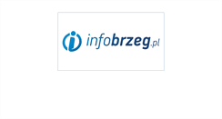 Desktop Screenshot of infobrzeg.pl