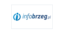 Tablet Screenshot of infobrzeg.pl